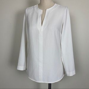 J. Crew White Tunic
